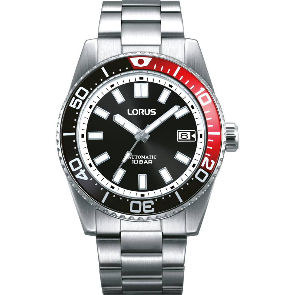 Lorus RU421AX9 Otomatik Çelik Gri 10 Atm 42 Mm Erkek Kol Saati
