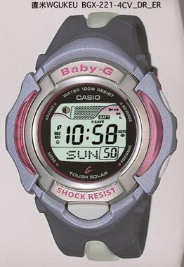 Casio Bgx-221-4Cvdr Baby-G Kadın Kol Saati