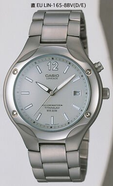 Casio Lın-165-8Bvdf Titanyum Erkek Kol Saati