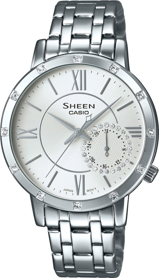 Casio She-3046Dp-7Audr Sheen Kadın Kol Saati