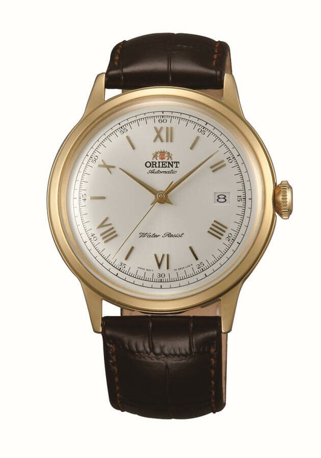 Orient Bambino TAC00007W0 Otomatik Deri Kahverengi Beyaz Kadran 41 Mm Erkek Kol Saati