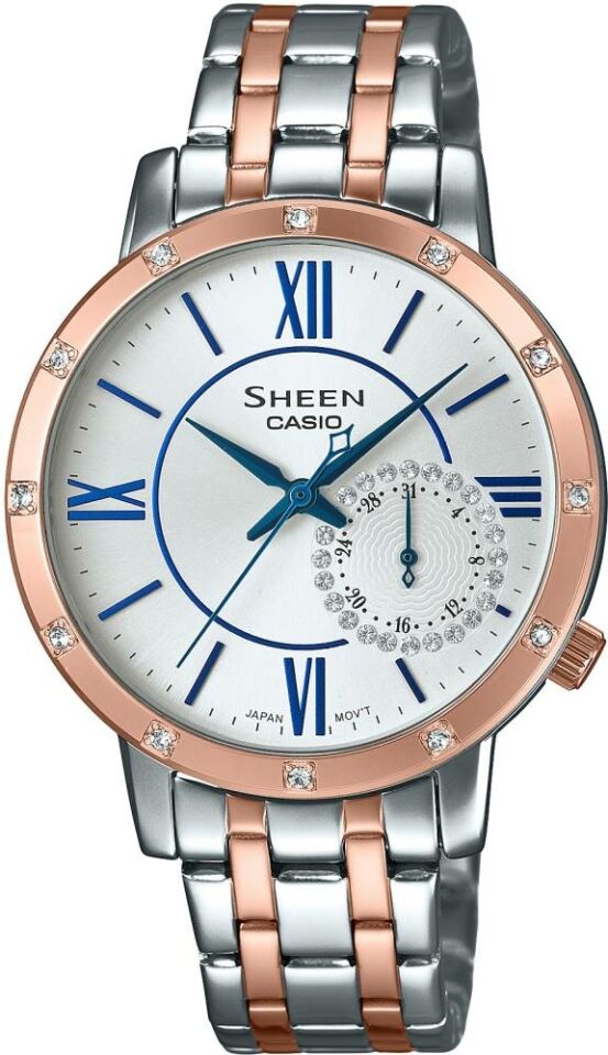 Casio She-3046Sgp-7Budf Sheen Kadın Kol Saati