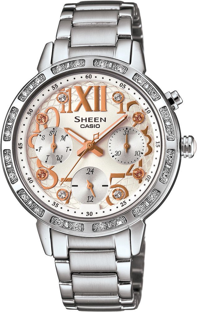 Casio She-3036D-7Audr Sheen Kadın Kol Saati