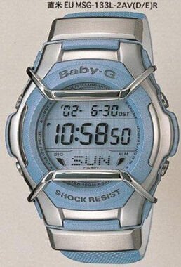 Casio Msg-133L-2Avdr Baby-G Kadın Kol Saati