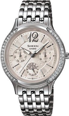 Casio She-3030D-7Audr Sheen Kadın Kol Saati