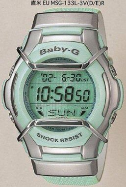 Casio Msg-133L-3Vdr Baby-G Kadın Kol Saati