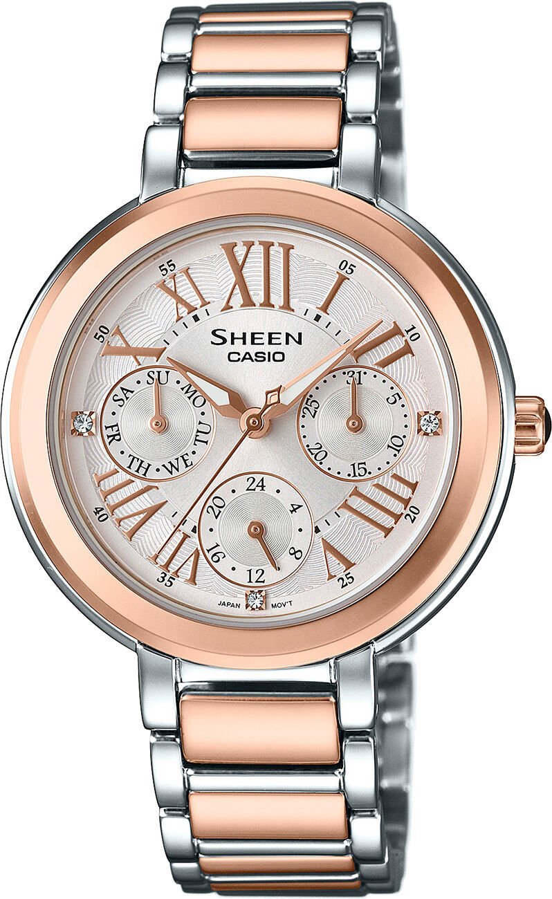 Casio She-3034Spg-7Audr Sheen Kadın Kol Saati