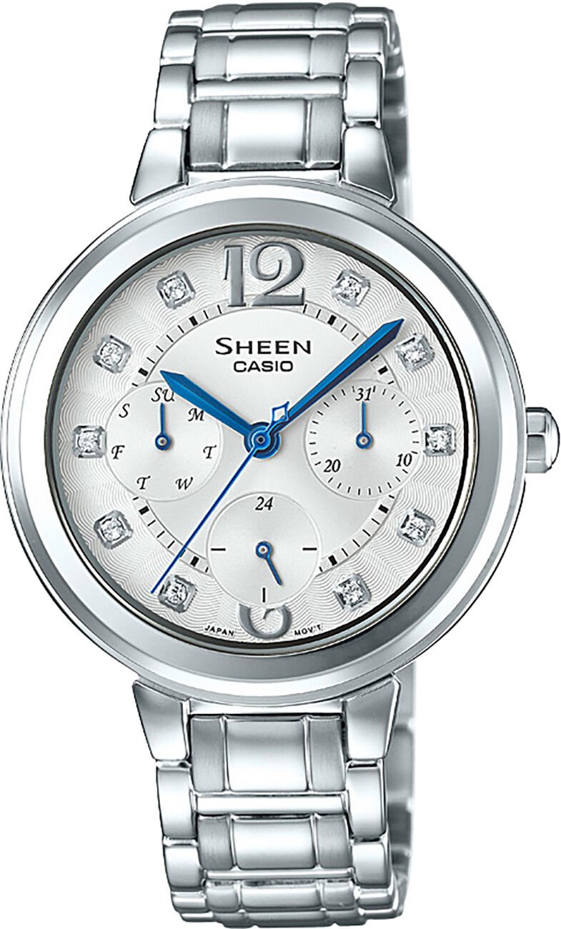 Casio She-3048D-7Audr Sheen Kadın Kol Saati