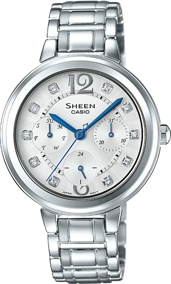Casio She-3048D-7Audr Sheen Kadın Kol Saati