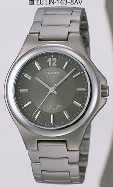 Casio Lın-163-8Avdf Titanyum Erkek Kol Saati