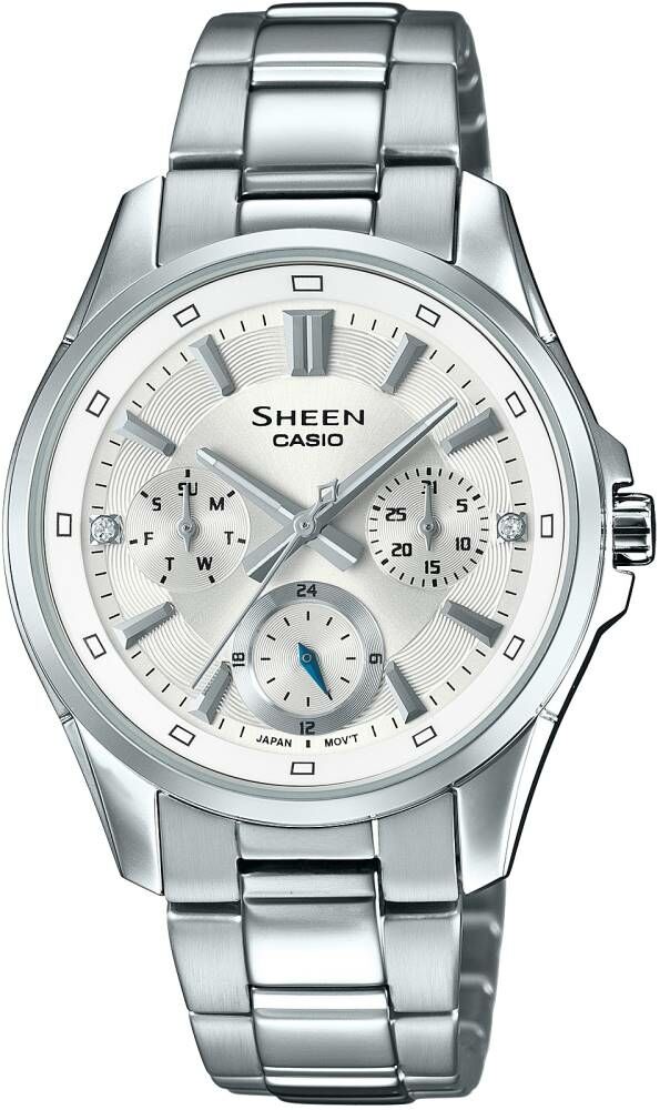 Casio She-3060D-7Audr Sheen Kadın Kol Saati