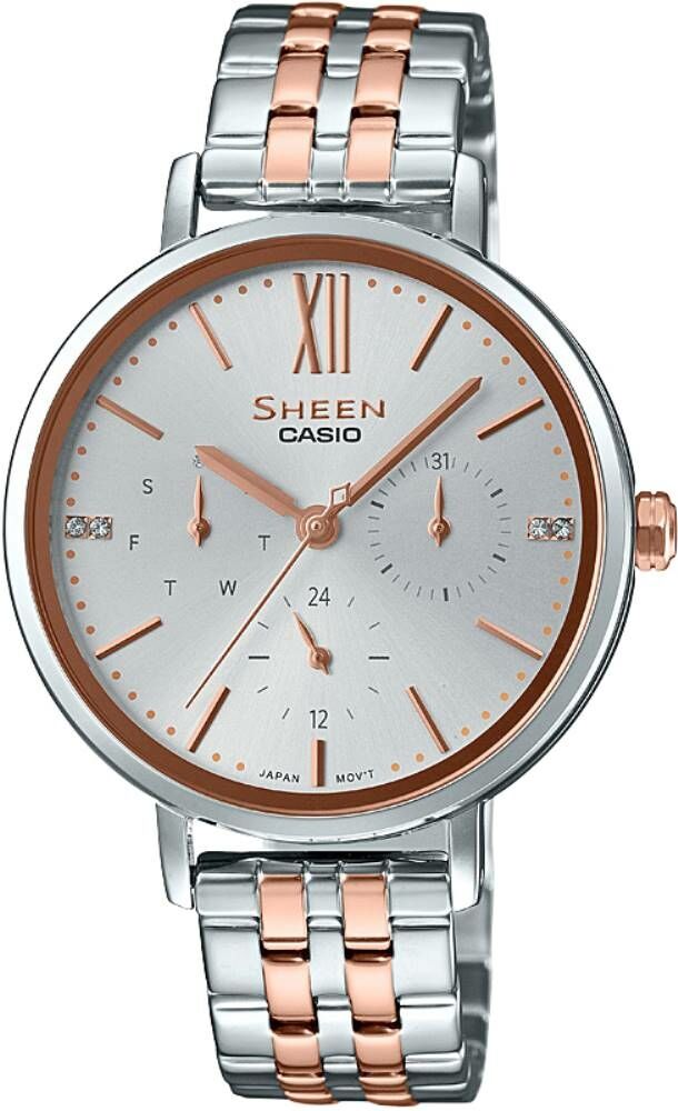 Casio She-3064Spg-7Audf Sheen Kadın Kol Saati