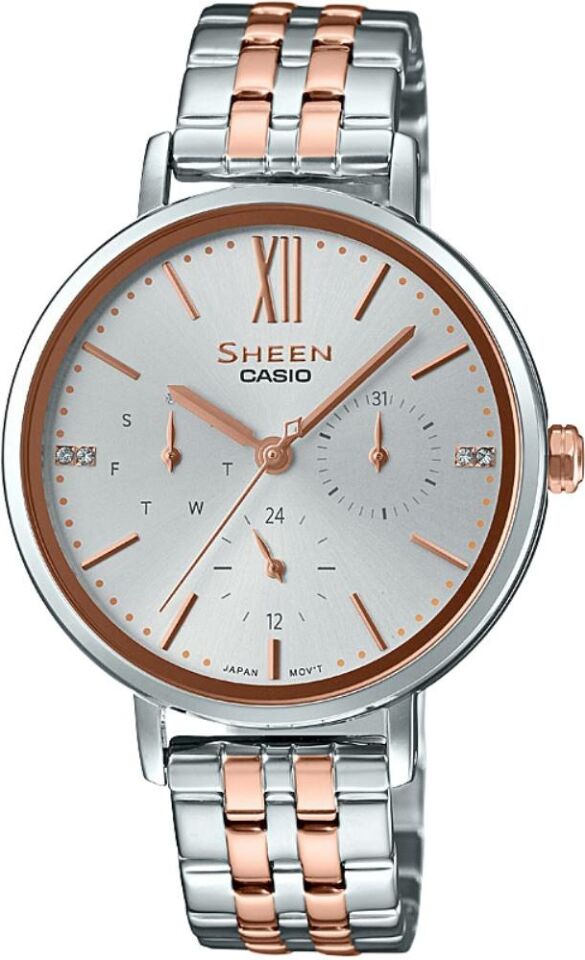 Casio She-3064Spg-7Audf Sheen Kadın Kol Saati