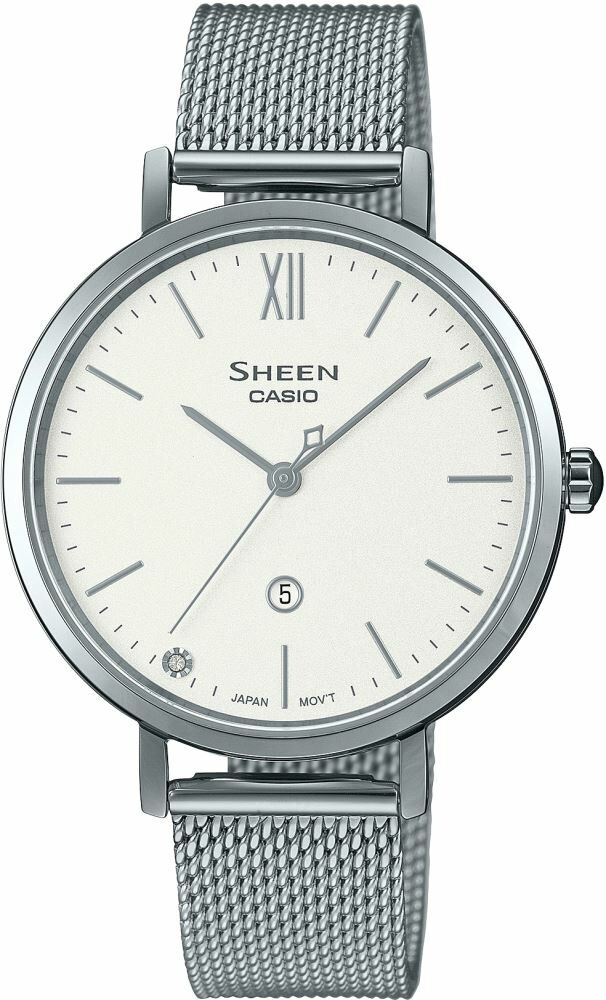 Casio She-4539M-7Audf Sheen Kadın Kol Saati