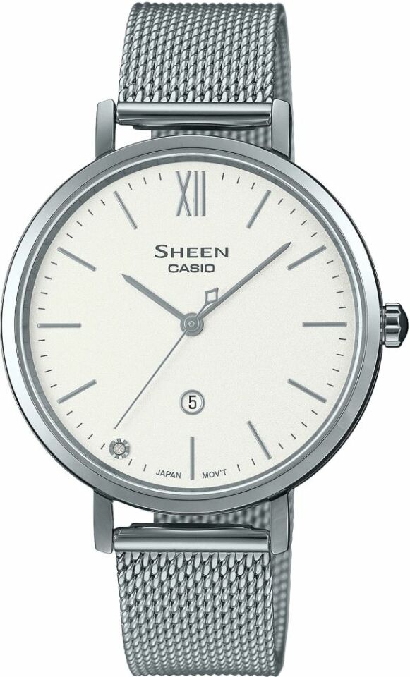 Casio She-4539M-7Audf Sheen Kadın Kol Saati