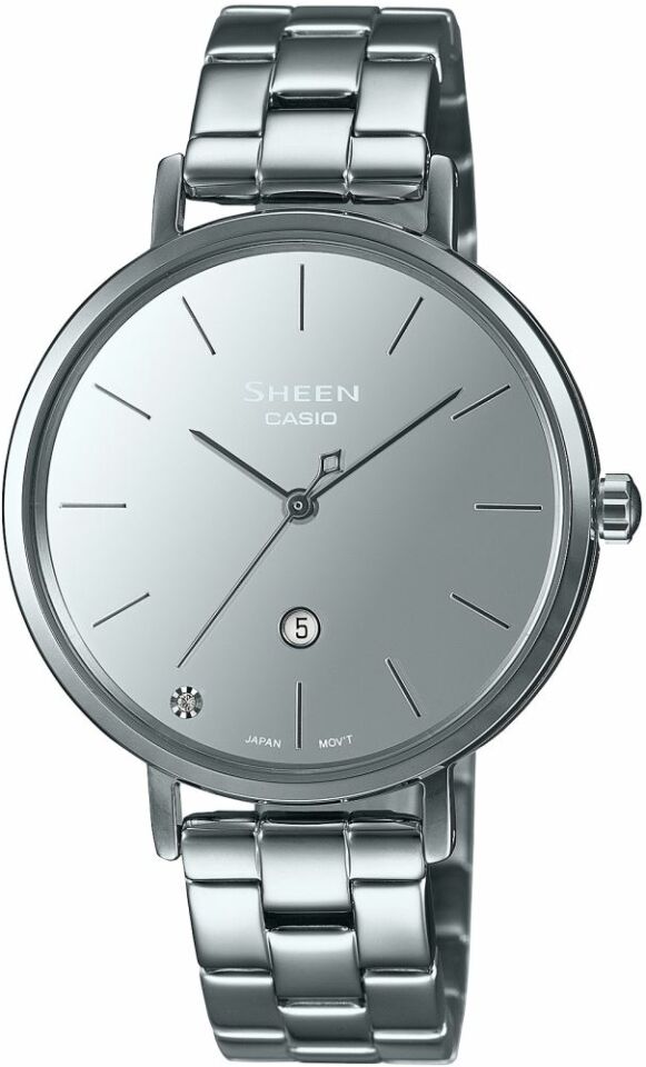 Casio She-4544D-7Audf Sheen Kadın Kol Saati
