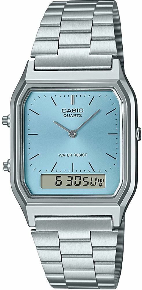 Casio Aq-230A-2A1Mqydf Analog Digital Unisex Kol Saati