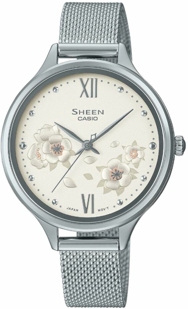Casio She-4551M-7Audf Sheen Kadın Kol Saati