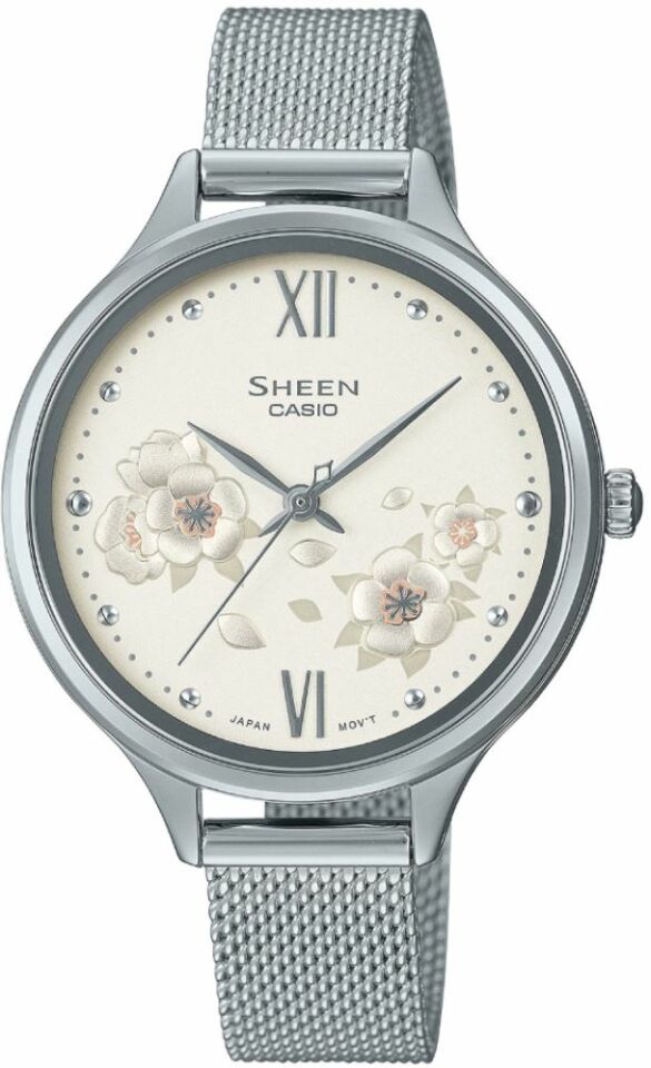 Casio She-4551M-7Audf Sheen Kadın Kol Saati