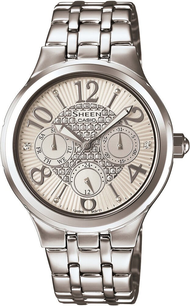 Casio She-3808D-7Audr Sheen Kadın Kol Saati