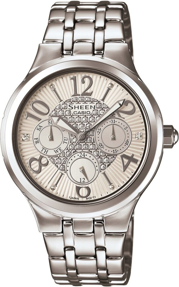 Casio She-3808D-7Audr Sheen Kadın Kol Saati