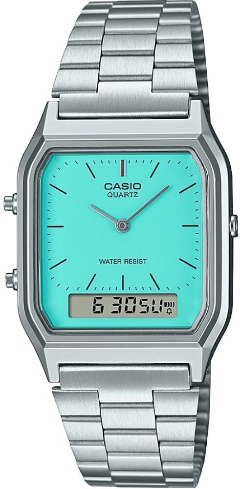 Casio Aq-230A-2A2Mqydf Analog Digital Unisex Kol Saati