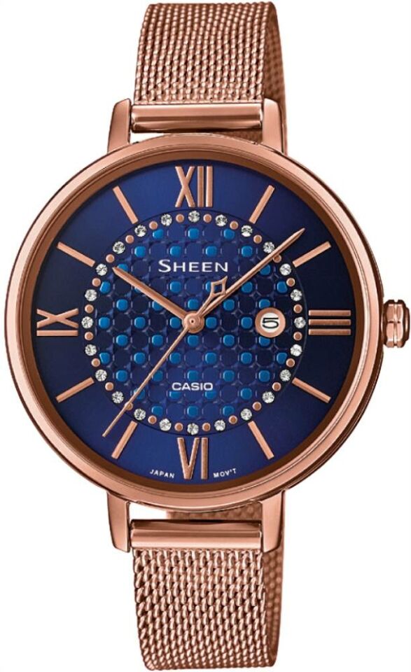 Casio She-4059Pgm-2Audf Sheen Kadın Kol Saati