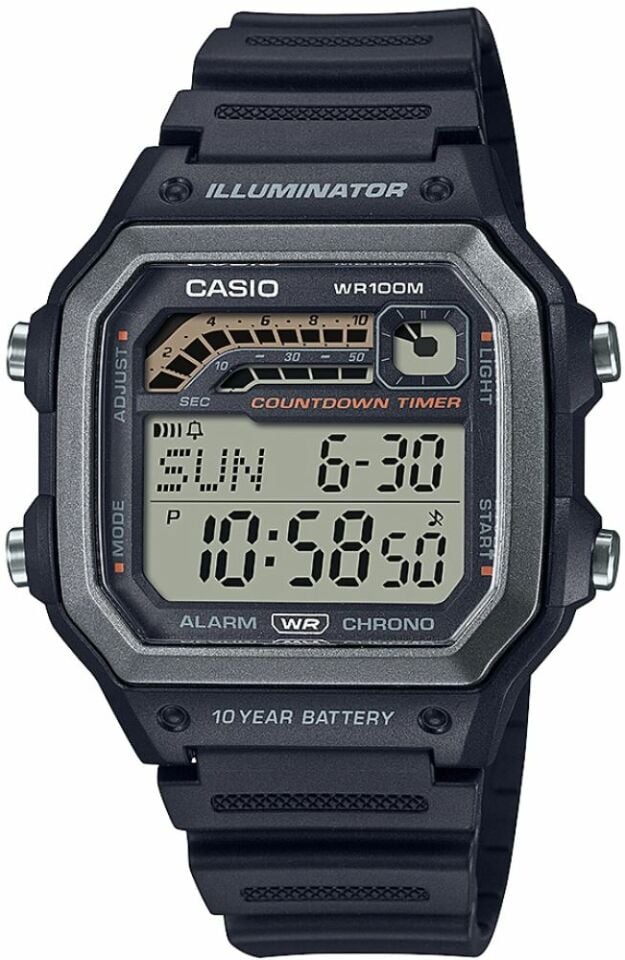Casio Ws-1600H-1Avdf Digital Erkek Kol Saati
