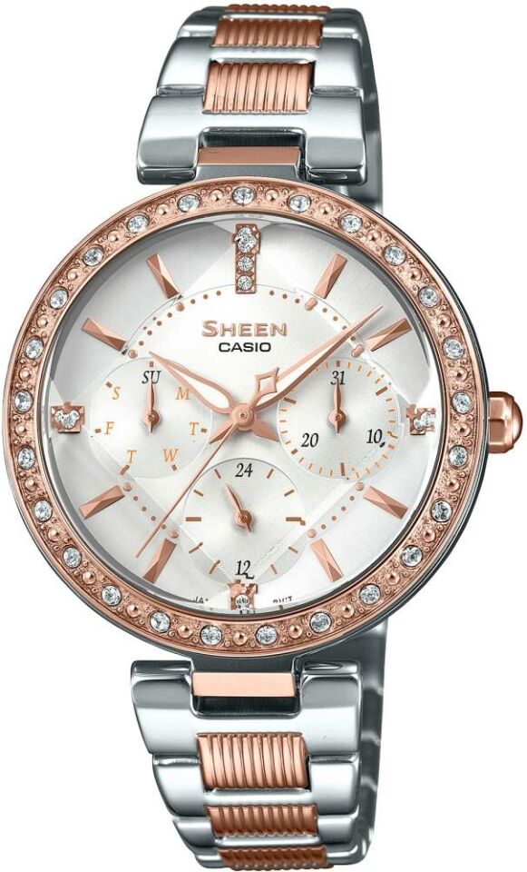 Casio She-3068Spg-7Audf Sheen Kadın Kol Saati