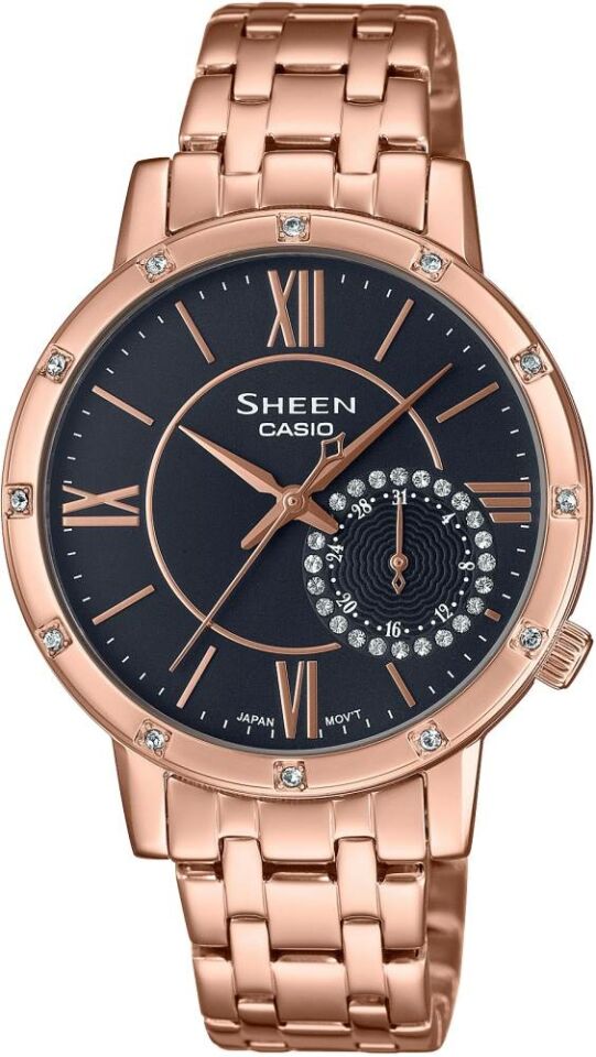 Casio She-3046Pg-8Audr Sheen Kadın Kol Saati