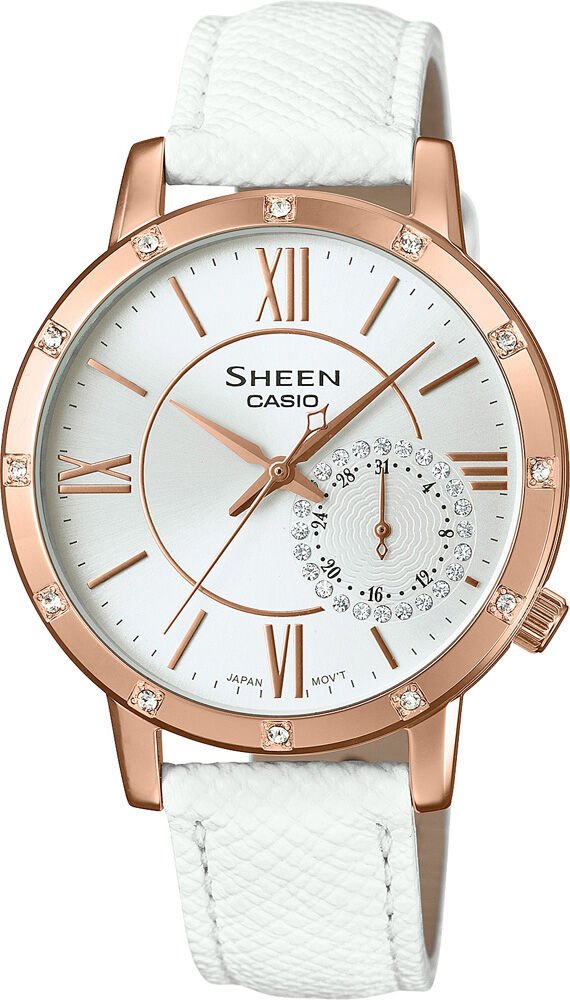 Casio She-3046Glp-7Audr Sheen Kadın Kol Saati