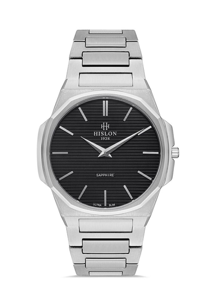Hislon CL127S-04SS Ultra İnce Erkek Kol Saati