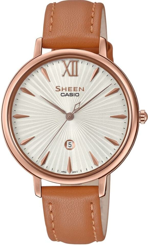 Casio She-4534Pgl-7Audf Sheen Kadın Kol Saati