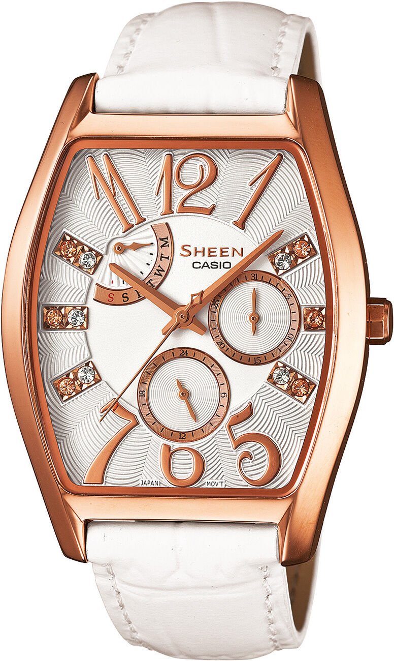 Casio She-3026Gl-7Audr Sheen Kadın Kol Saati