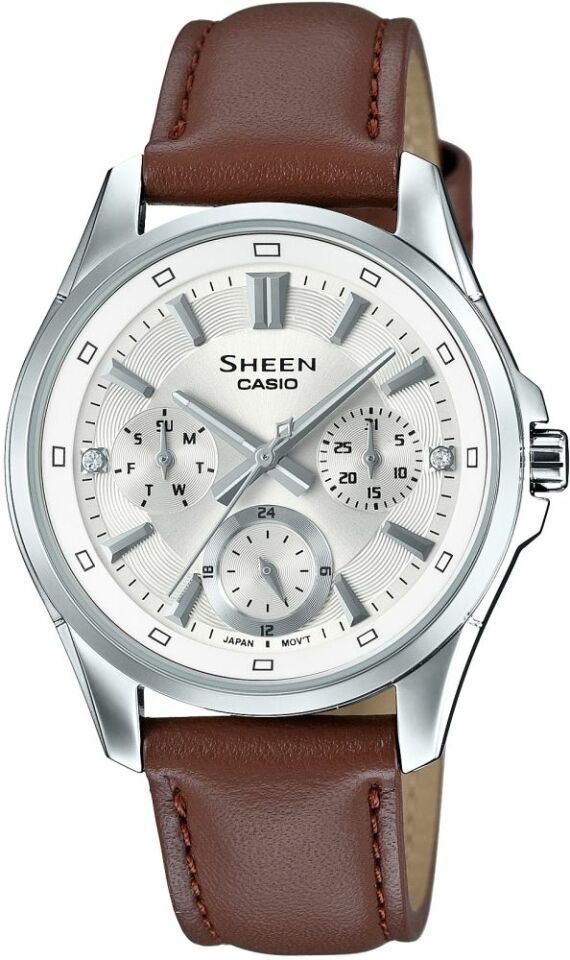 Casio She-3060L-7Audr Sheen Kadın Kol Saati