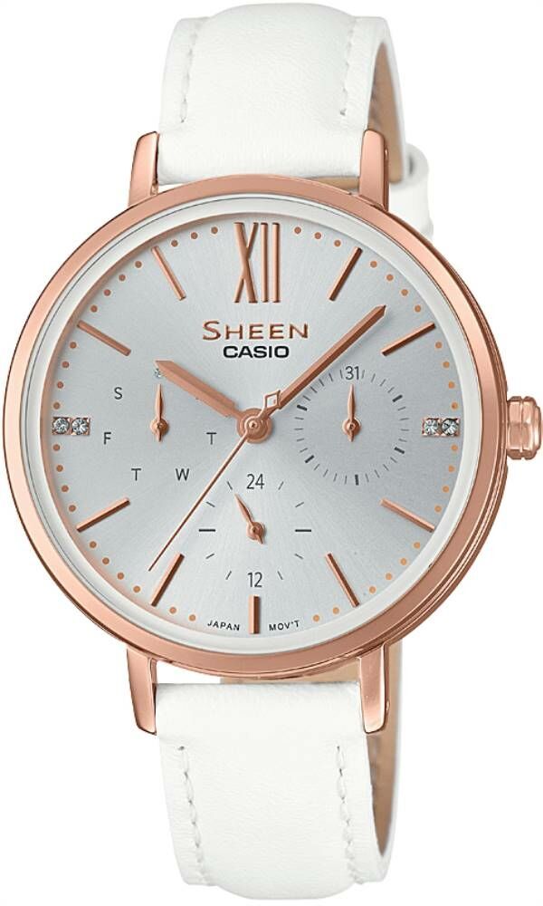 Casio She-3064Pgl-7Audf Sheen Kadın Kol Saati
