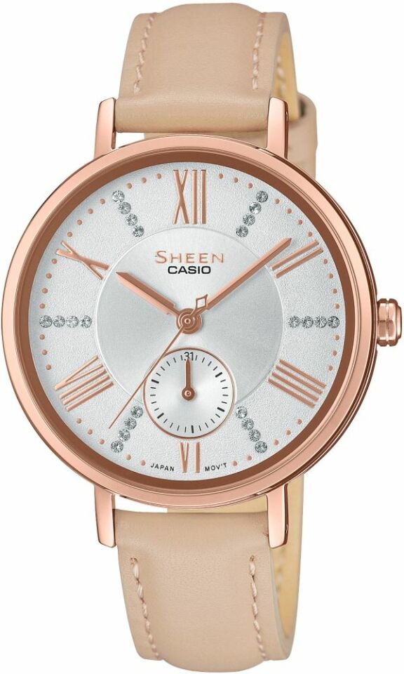 Casio She-3066Pgl-7Budf Sheen Kadın Kol Saati