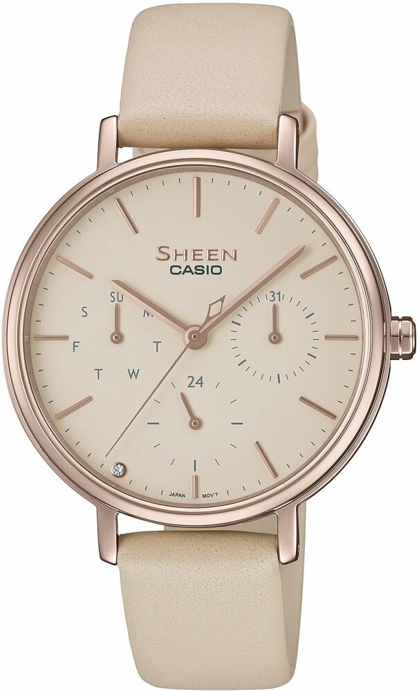 Casio She-4541Cgl-4Audf Sheen Kadın Kol Saati