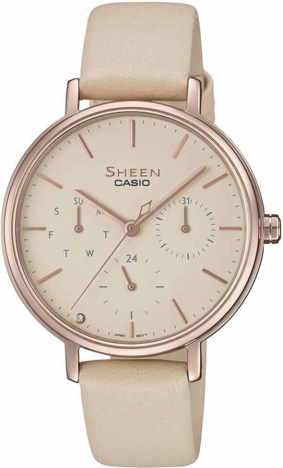 Casio She-4541Cgl-4Audf Sheen Kadın Kol Saati