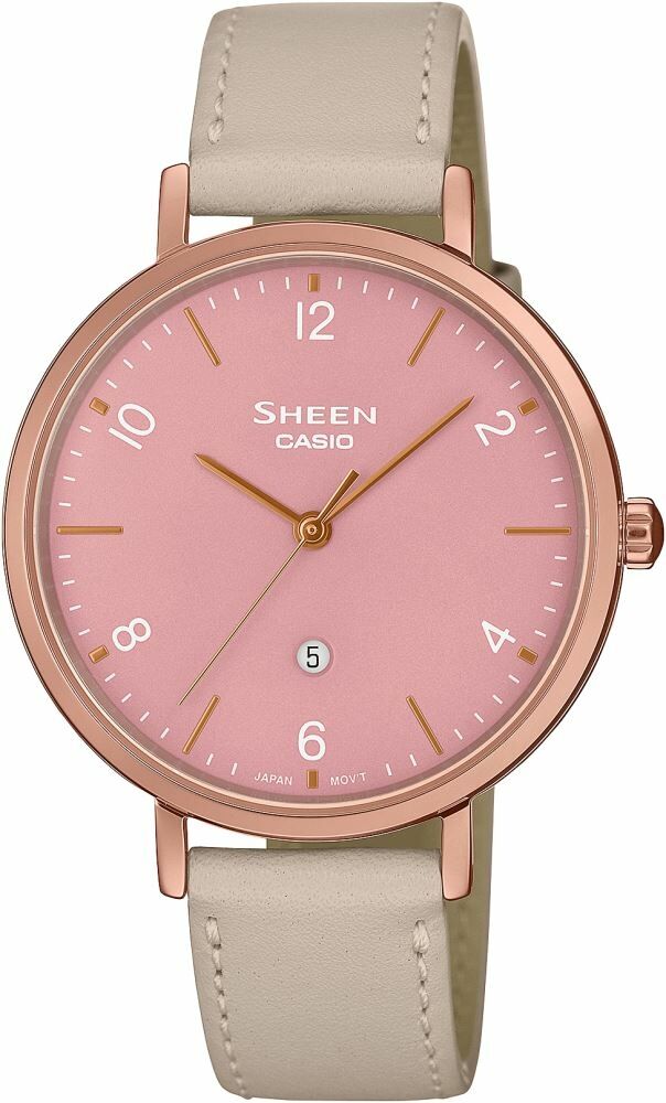 Casio She-4562Pgl-4Audf Sheen Kadın Kol Saati