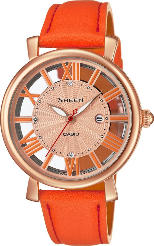 Casio She-4047Pgl-4Audr Sheen Kadın Kol Saati