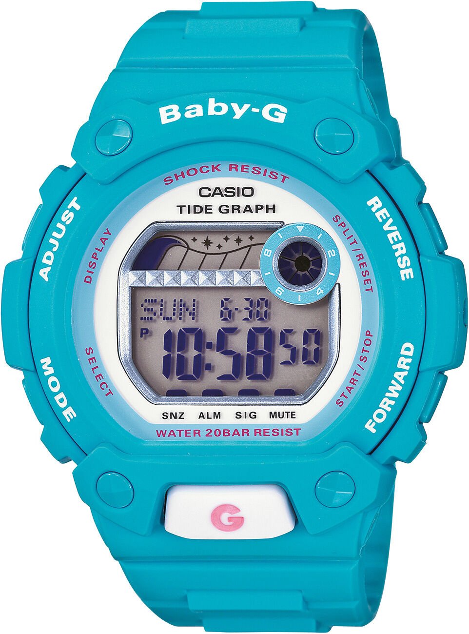Casio Blx-102-2Bdr Baby-G Kadın Kol Saati