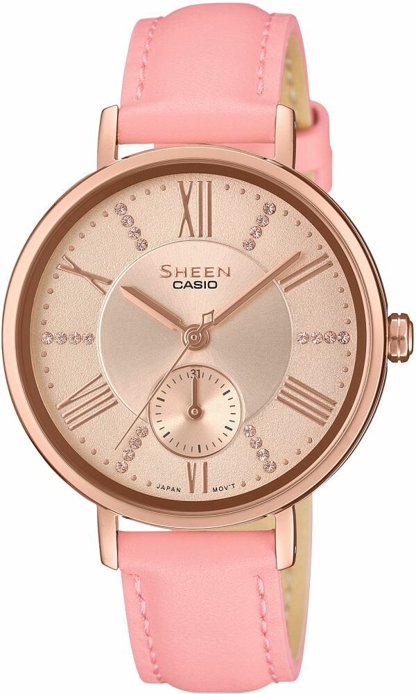 Casio She-3066Pgl-4Audf Sheen Kadın Kol Saati