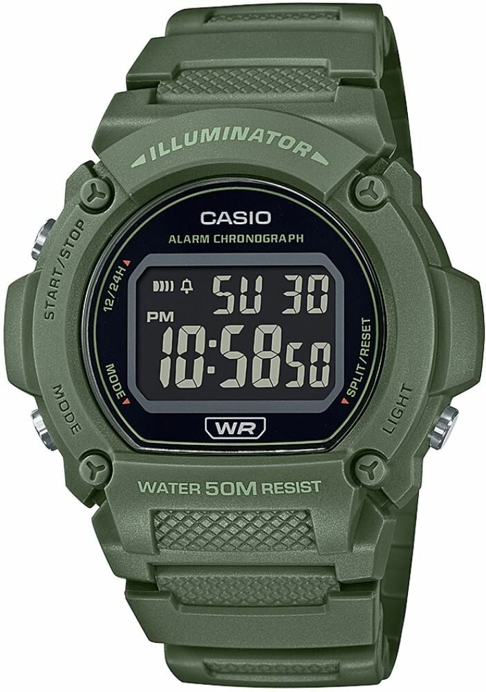 Casio W-219HC-3BVDF Digital Erkek Kol Saati