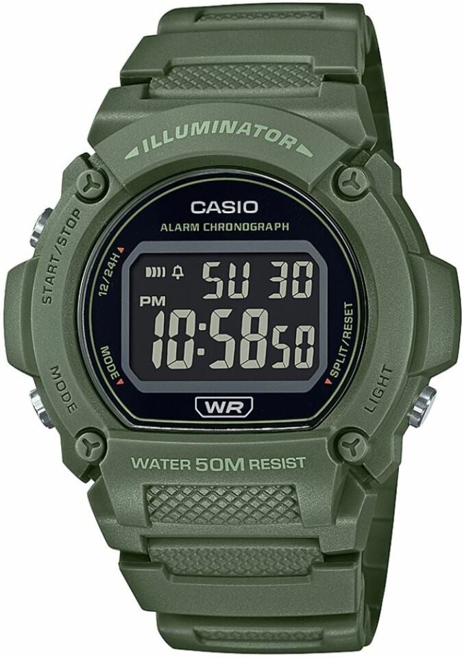 Casio W-219Hc-3Bvdf Digital Erkek Kol Saati