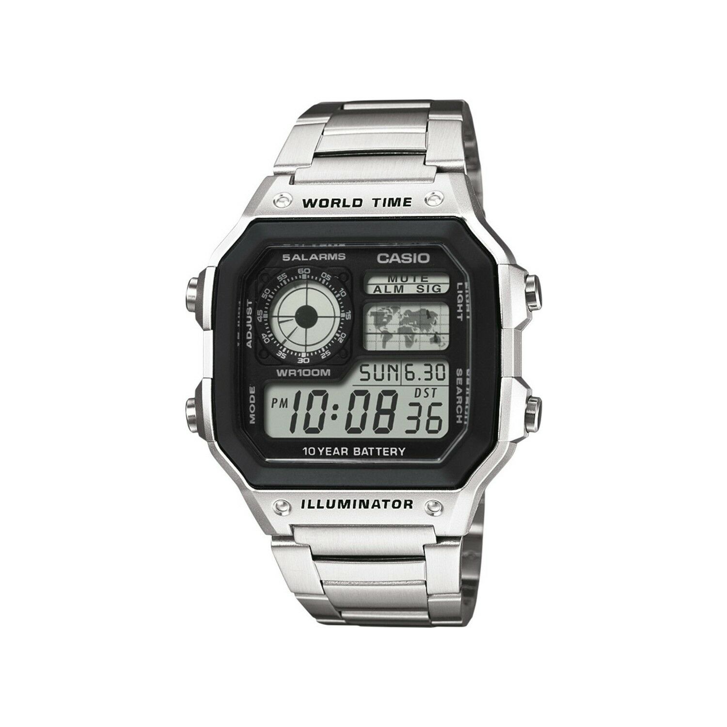 Casio Ae-1200Whd-1Avdf Erkek Kol Saati