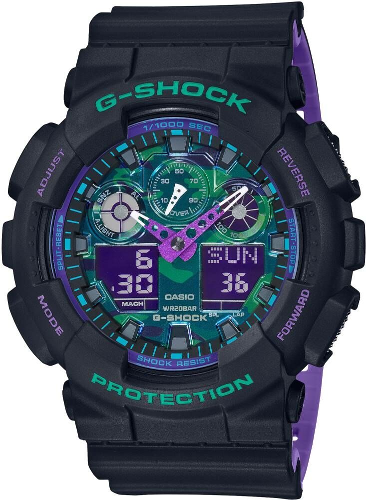 Casio Ga-100Bl-1Adr G-Shock Erkek Kol Saati
