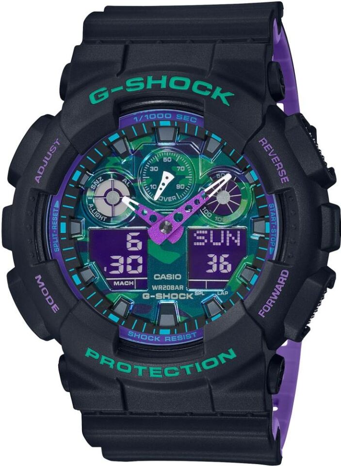 Casio Ga-100Bl-1Adr G-Shock Erkek Kol Saati