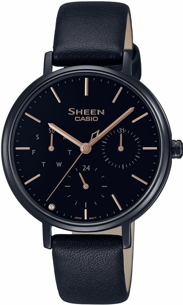 Casio She-4541Bl-1Audf Sheen Kadın Kol Saati