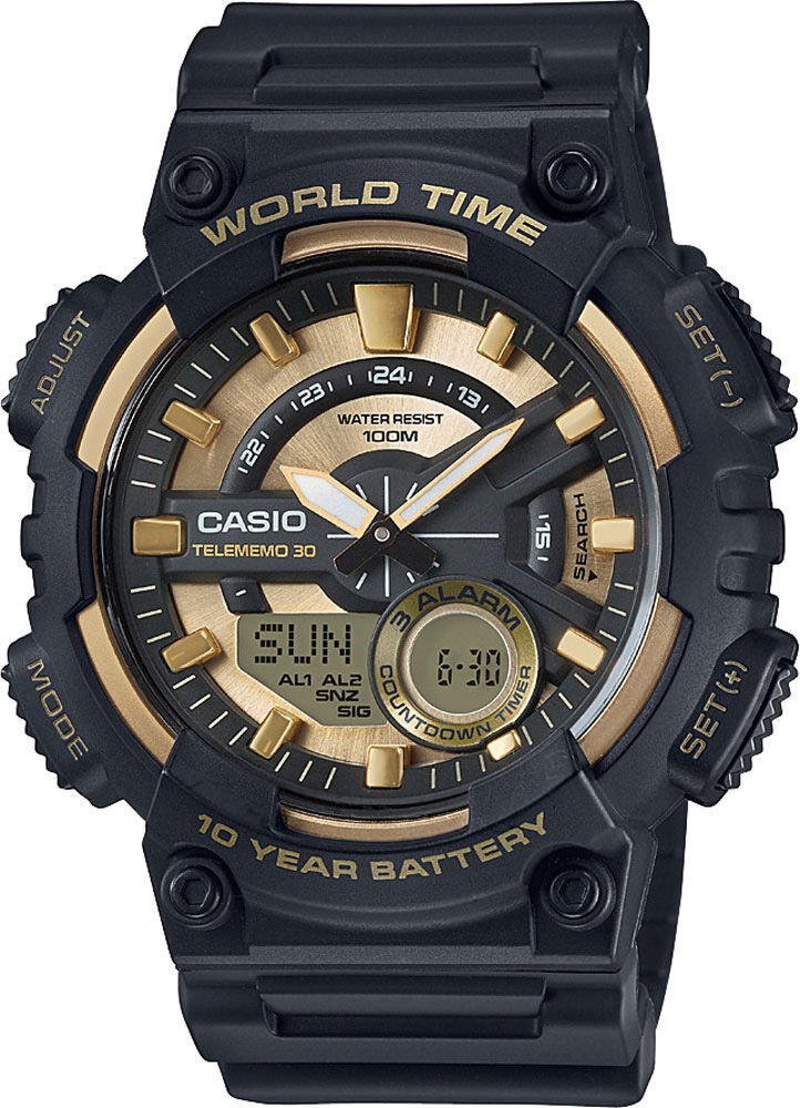 Casio Aeq-110Bw-9Avdf Digital Erkek Kol Saati
